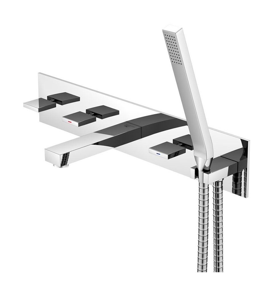 Steinberg 160 Badewannen- und Duscharmatur Unterputz chrom 1602692
