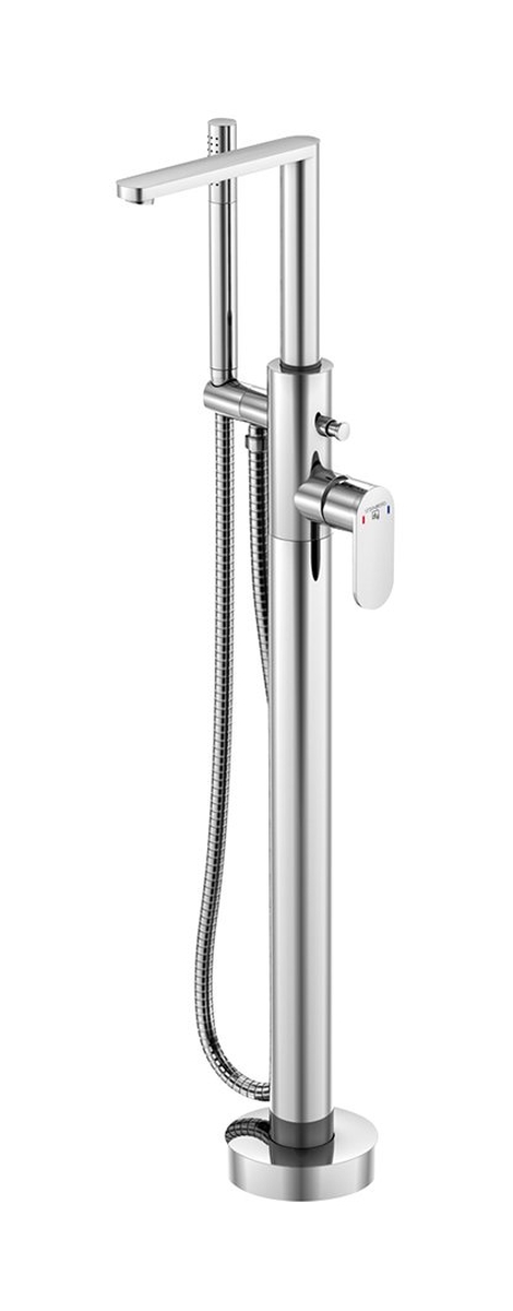Steinberg 170 Badewannen- und Duscharmatur freistehend chrom 1701162