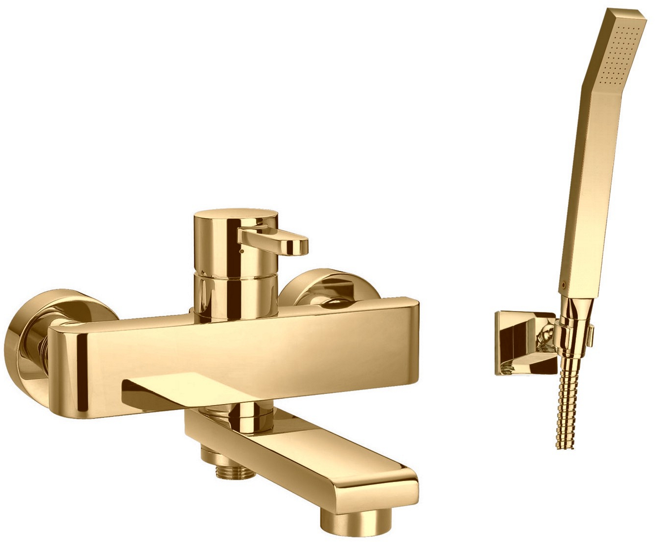 Omnires Darling Badewannen- und Duscharmatur Wandmontage gold DA5031GL