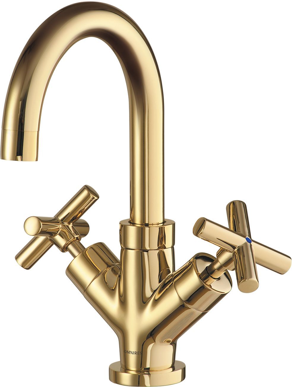 Omnires Modern Waschtischarmatur Stehend gold C301GL