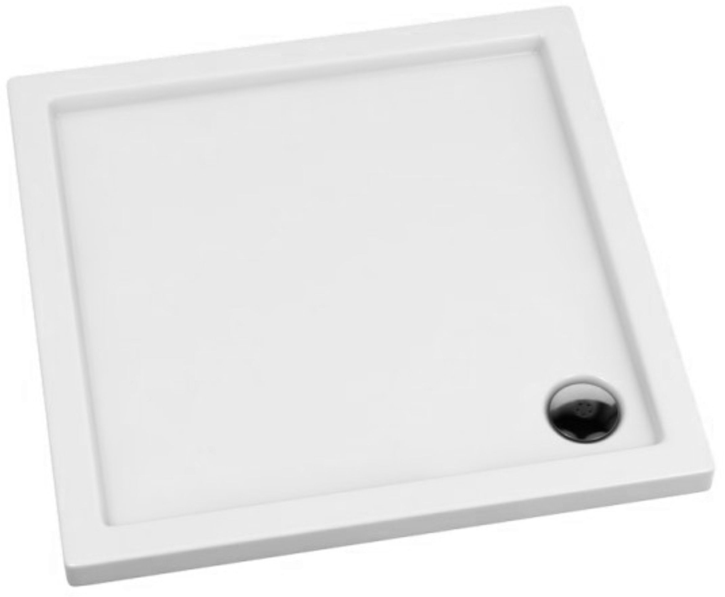 Schedpol Corrina Quadratische Duschwanne 90x90 cm weiß 3.061