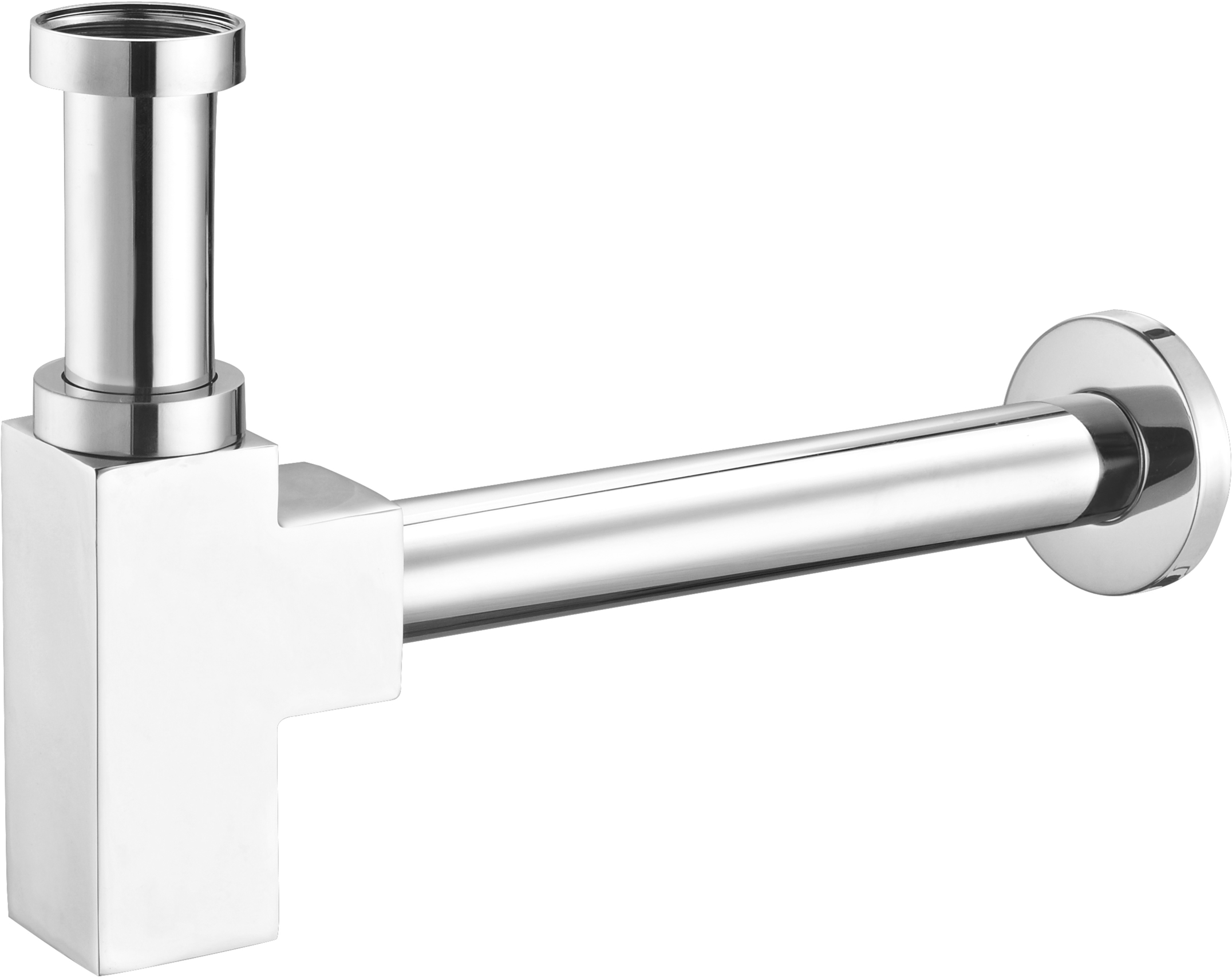 Omnires Siphon für das Waschbecken flaschen chrom A5555CR