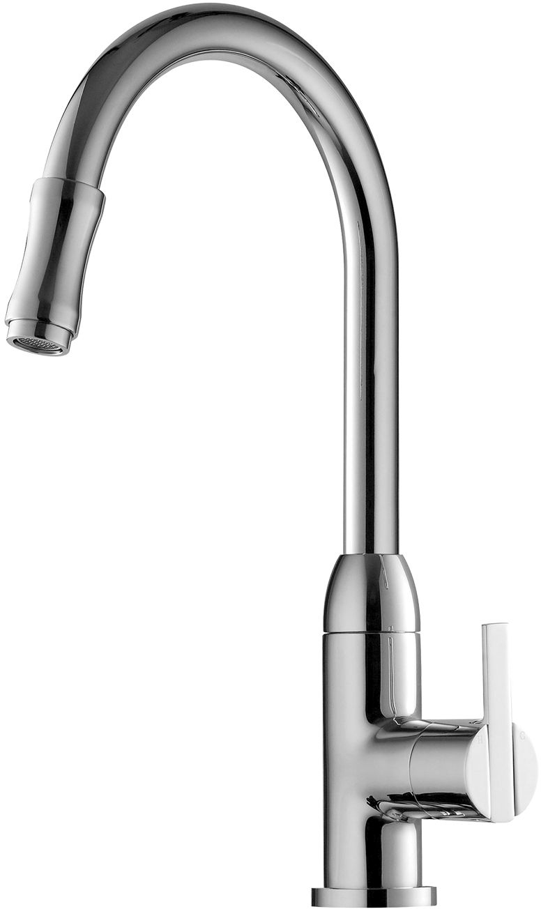 Omnires Clip Küchenarmatur Stehend chrom 2008NSCR