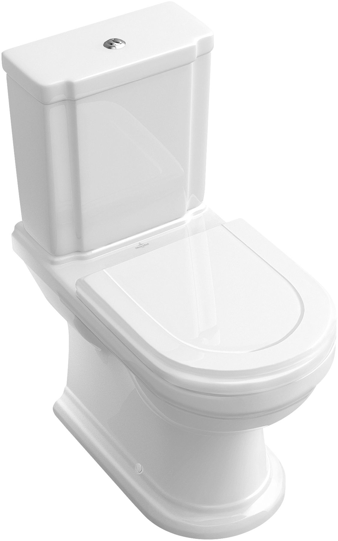 Villeroy & Boch Hommage Kompakte Toilettenschüssel weiß 666210R1
