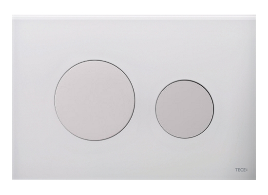 Tece Loop Betätigungsplatte für Toilette weiß 9.240.650
