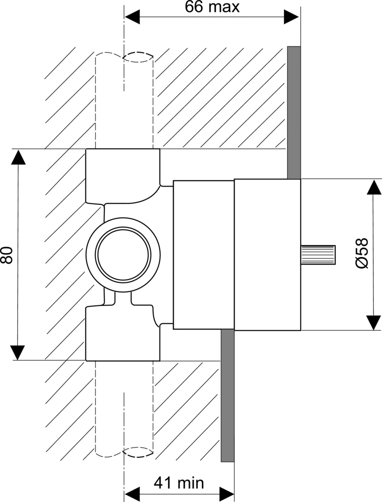 Ideal Standard Dreifach-Unterputzschalter A2393NU