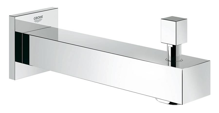 Grohe Eurocube Auslauf für Badewannenarmatur für Badewanne StarLight Chrome 13304000