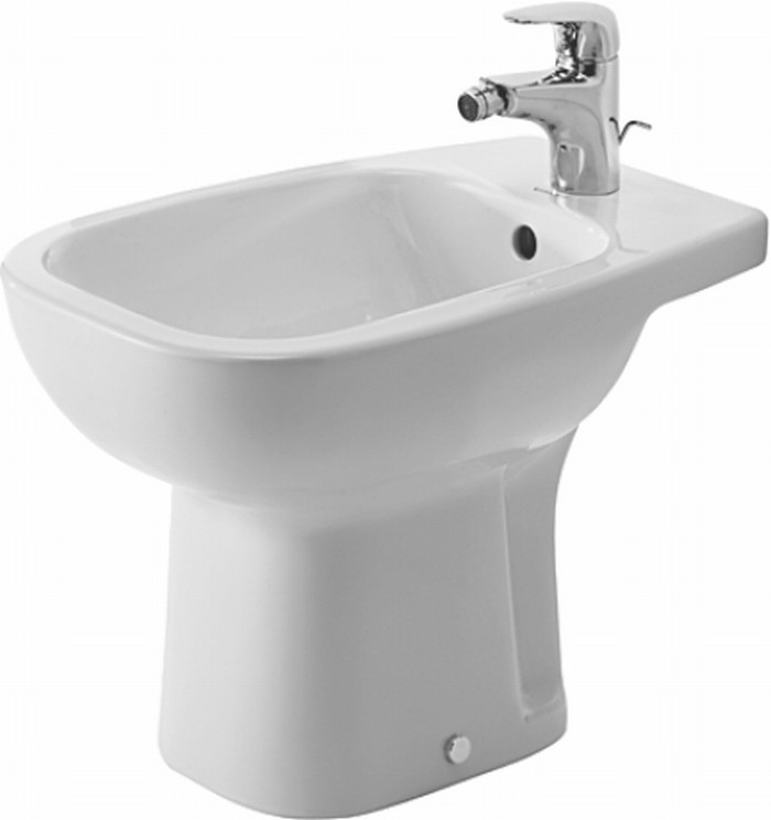 Duravit D-Code Bidet stehend weiß 22381000002
