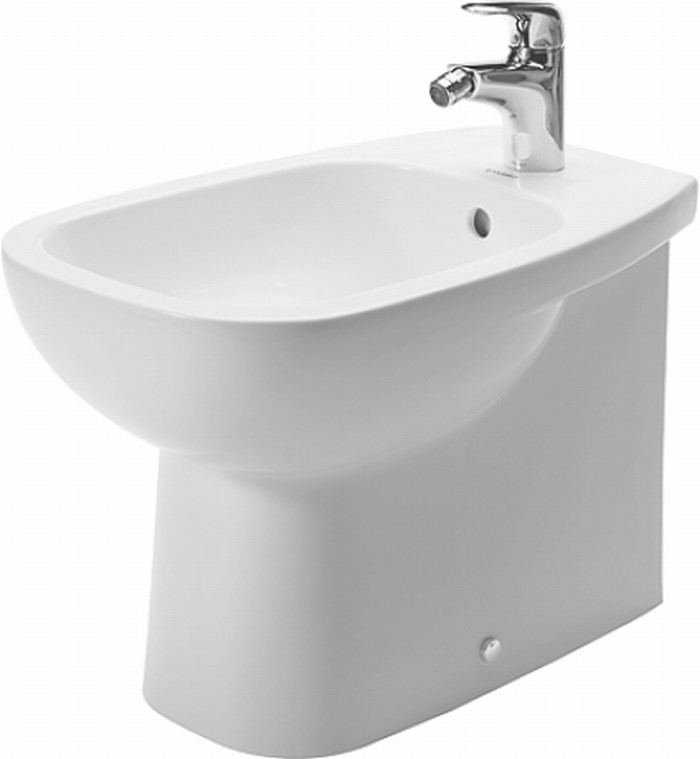 Duravit D-Code Bidet stehend weiß 22411000002