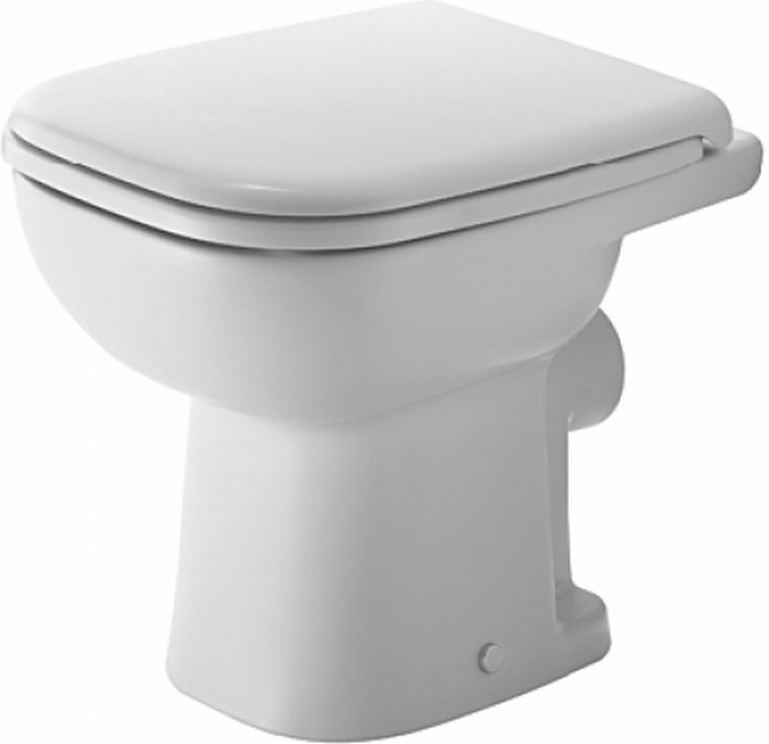 Duravit D-Code WC-Becken stehend weiß 21080900002