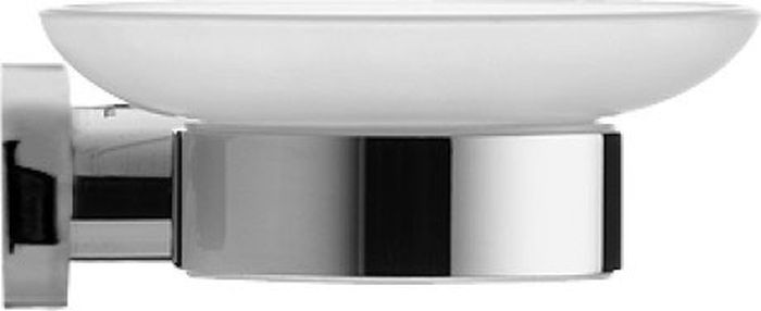 Duravit D-Code Seifenschale Wand chrom-weiß 0099181000