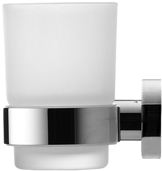 Duravit D-Code Zahnputzbecher weiß-chrom 0099191000