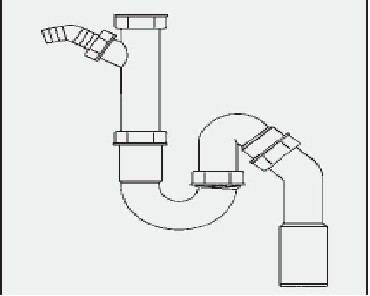 Teka Siphon für Waschbecken 08265