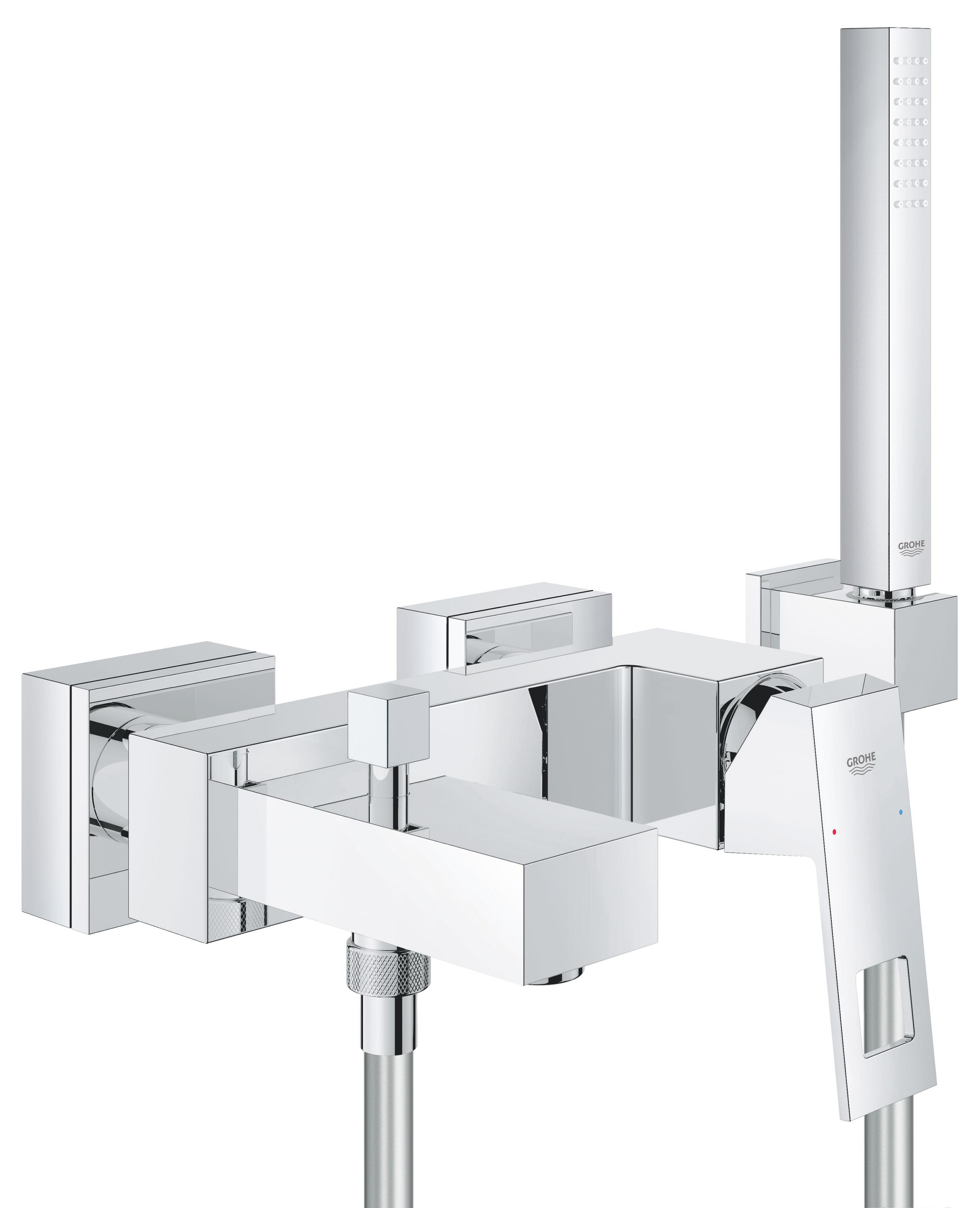 Grohe Eurocube Badewannen- und Duscharmatur Wandmontage chrom 23141000