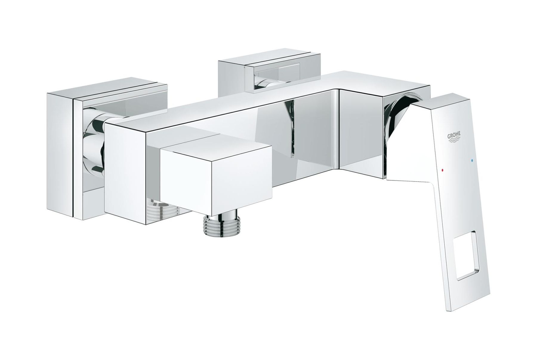 Grohe Eurocube Duschbatterie Wandmontage StarLight Chrome 23145000