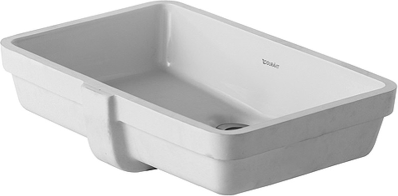 Duravit Vero waschbecken 48.5x31.5 cm rechteckig unterblattig weiß 03304800001
