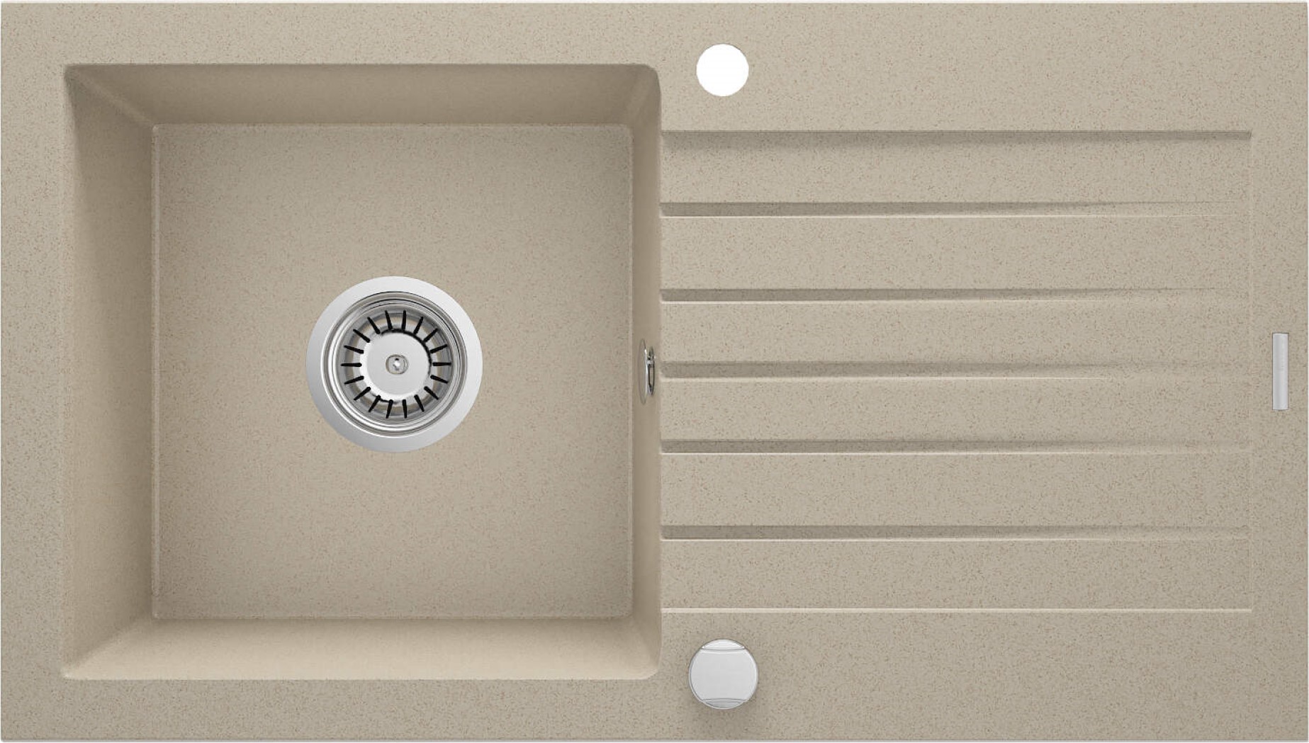 Deante Zorba Granitspüle 76x44 cm beige ZQZ_7113