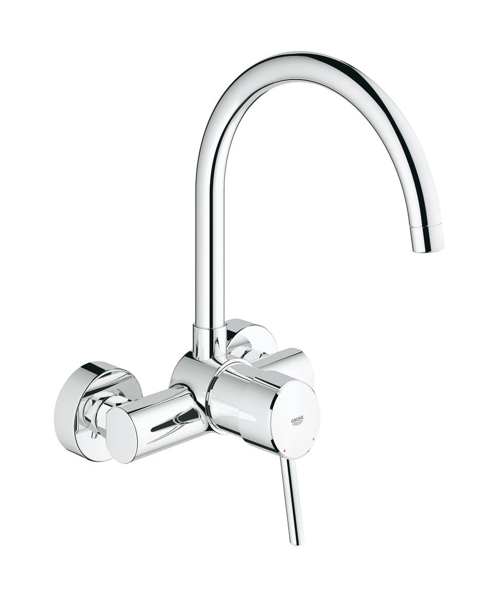 Grohe Concetto Küchenarmatur Wandmontage StarLight Chrome 32667001