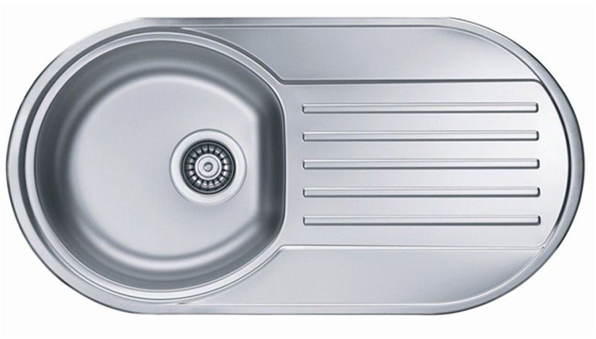 Alveus Form Stahlspüle 83.2x43.7 cm stahl 1060001