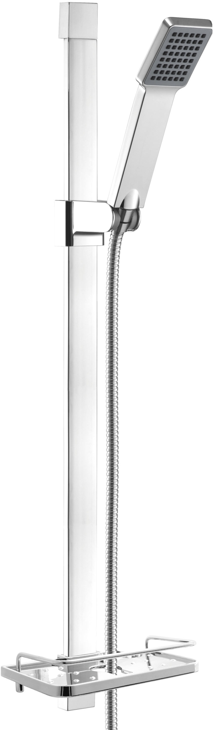 Ferro Quadro Duschset Wandmontage chrom N110