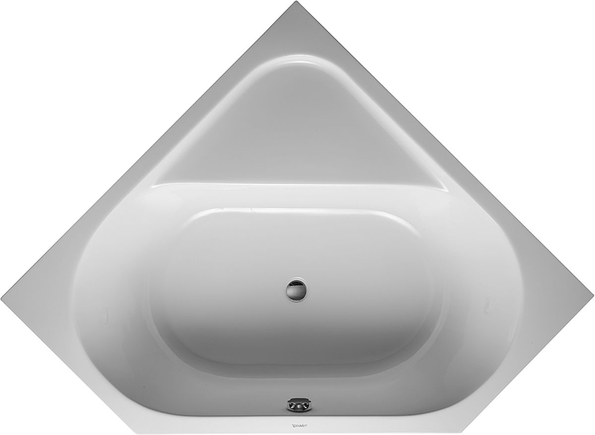 Duravit D-Code Eckbadewanne 140x140 cm linksseitig weiß 700137000000000