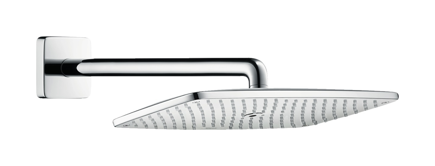 Hansgrohe Raindance Kopfbrause mit Arm 36x19 cm rechteckig chrom 27376000
