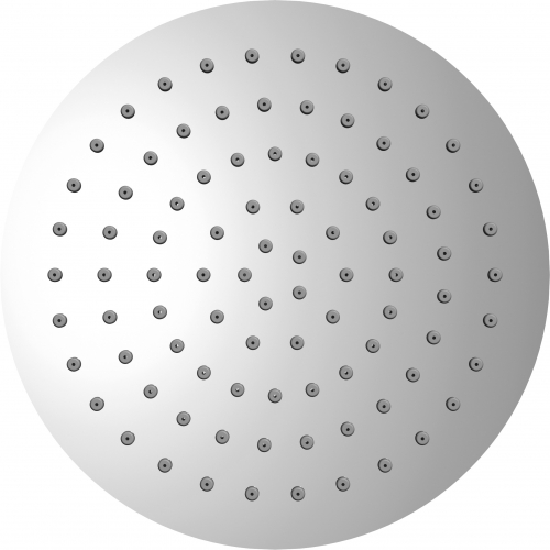 Omnires Ultra Slimline Kopfbrause 20x20 cm rund chrom WGU120CR