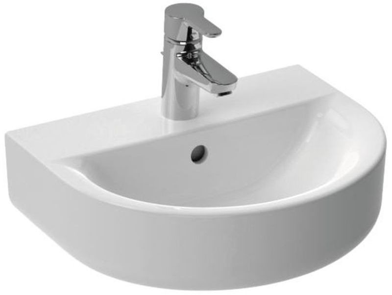 Ideal Standard Connect Waschbecken 45x36 cm halbrund Klassisch weiß E796801