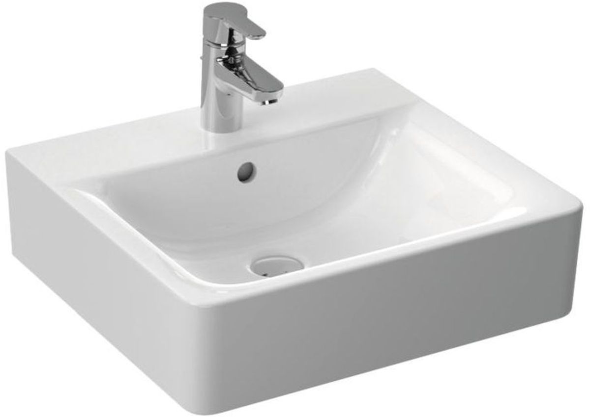 Ideal Standard Connect Waschbecken 50x46 cm rechteckig Klassisch-Möbel weiß E788401