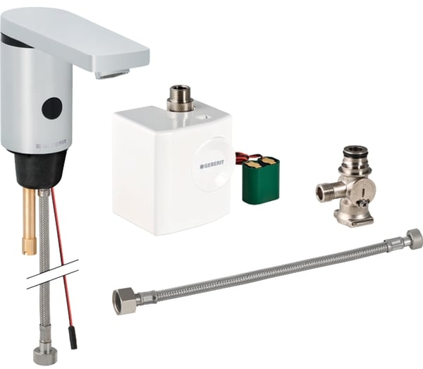 Geberit 186 Waschtischarmatur Stehend Elektronisch chrom 116.366.21.1