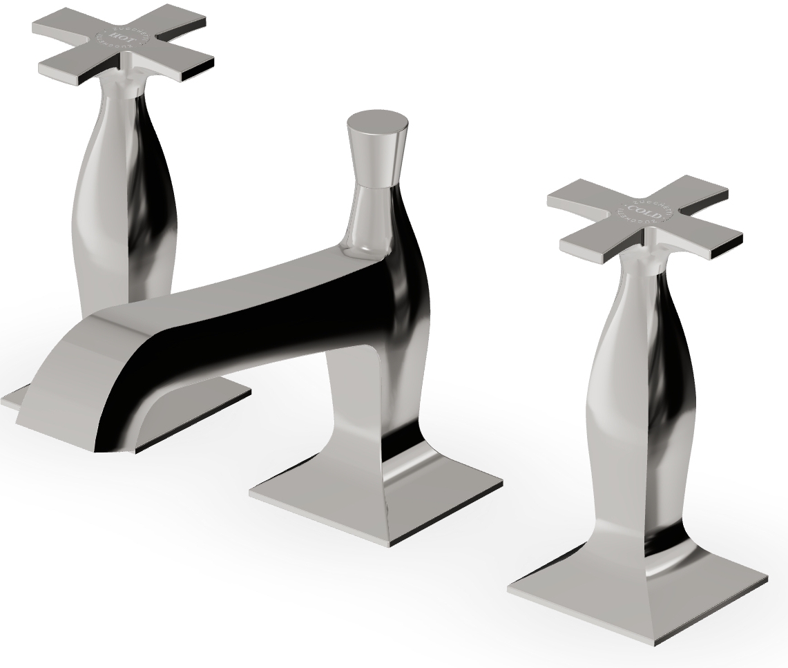 Zucchetti Bellagio Waschtischarmatur Stehend nickel ZB1425.C8