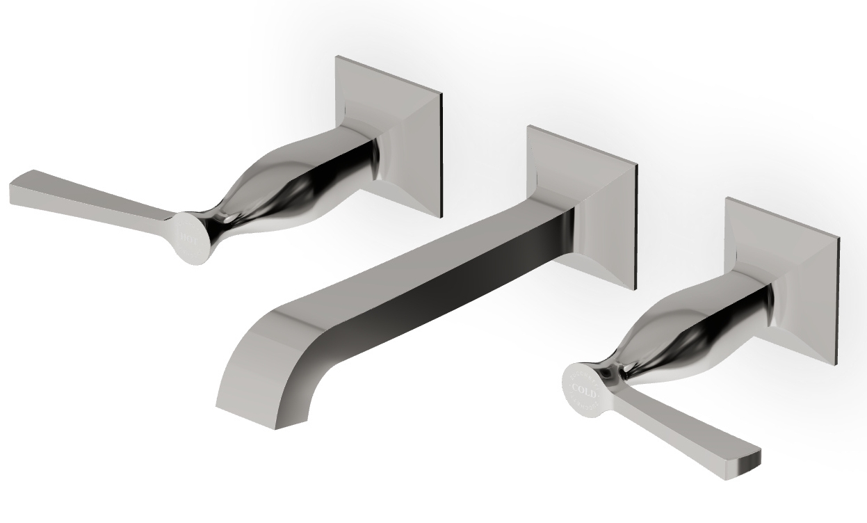 Zucchetti Bellagio Waschtischarmatur Unterputz nickel ZB2699.C8