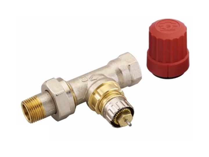 Danfoss RA-N Thermostatisches Durchgangsventil nickel 013G3904