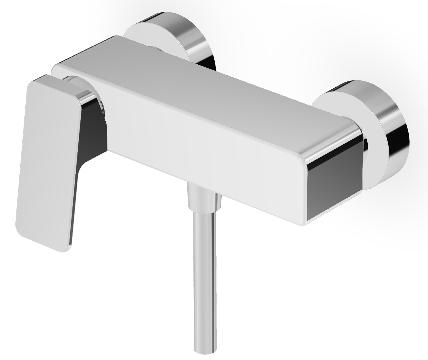 Zucchetti Jingle Duschbatterie Wandmontage chrom ZIN136