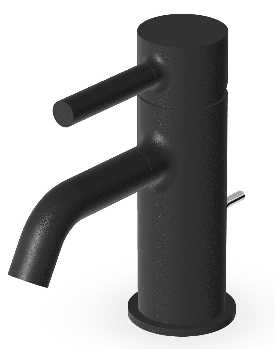 Zucchetti Pan Waschtischarmatur Stehend schwarz ZP6211.N1