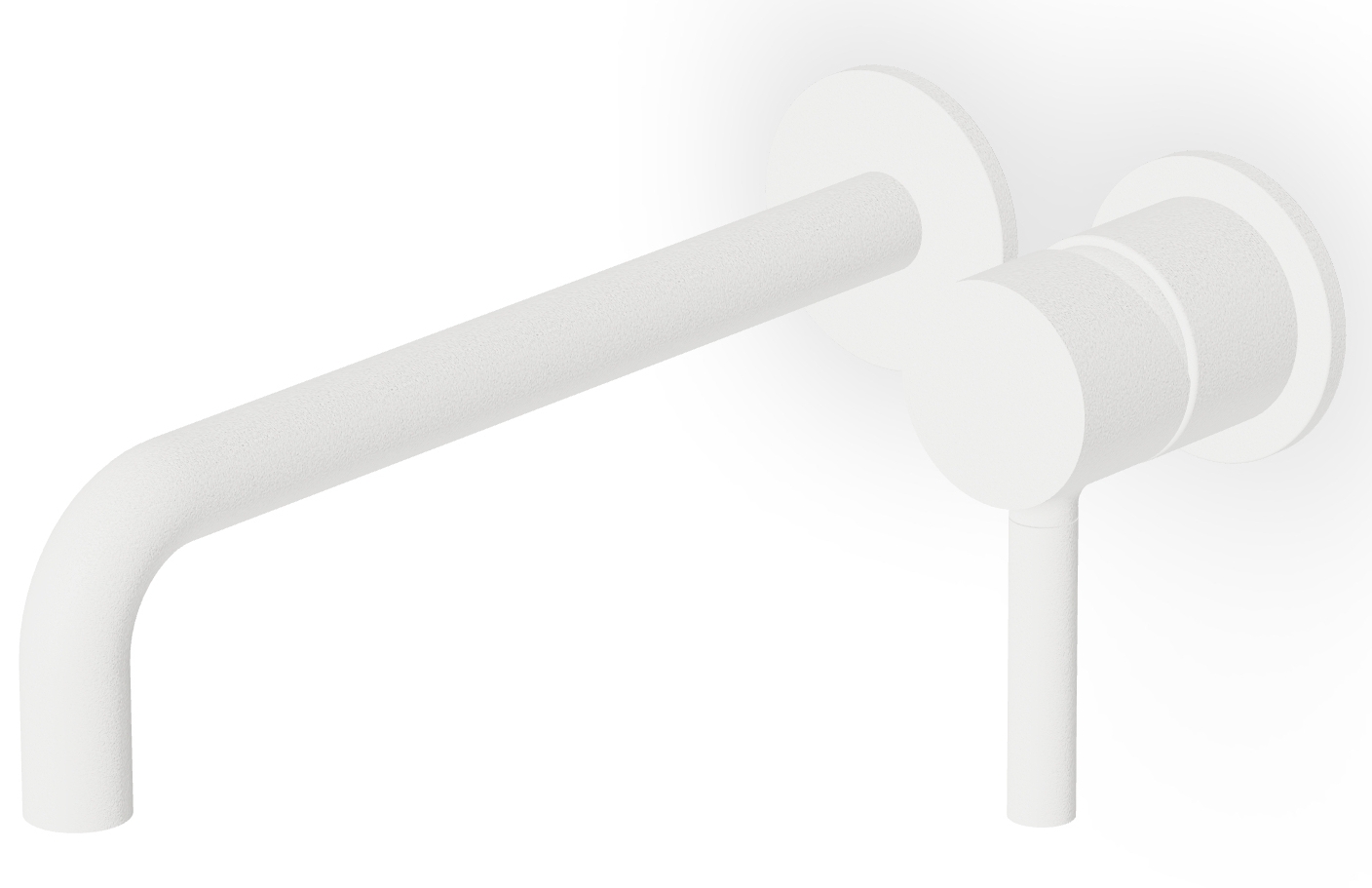 Zucchetti Pan Waschtischarmatur Unterputz weiß ZP6123.W1