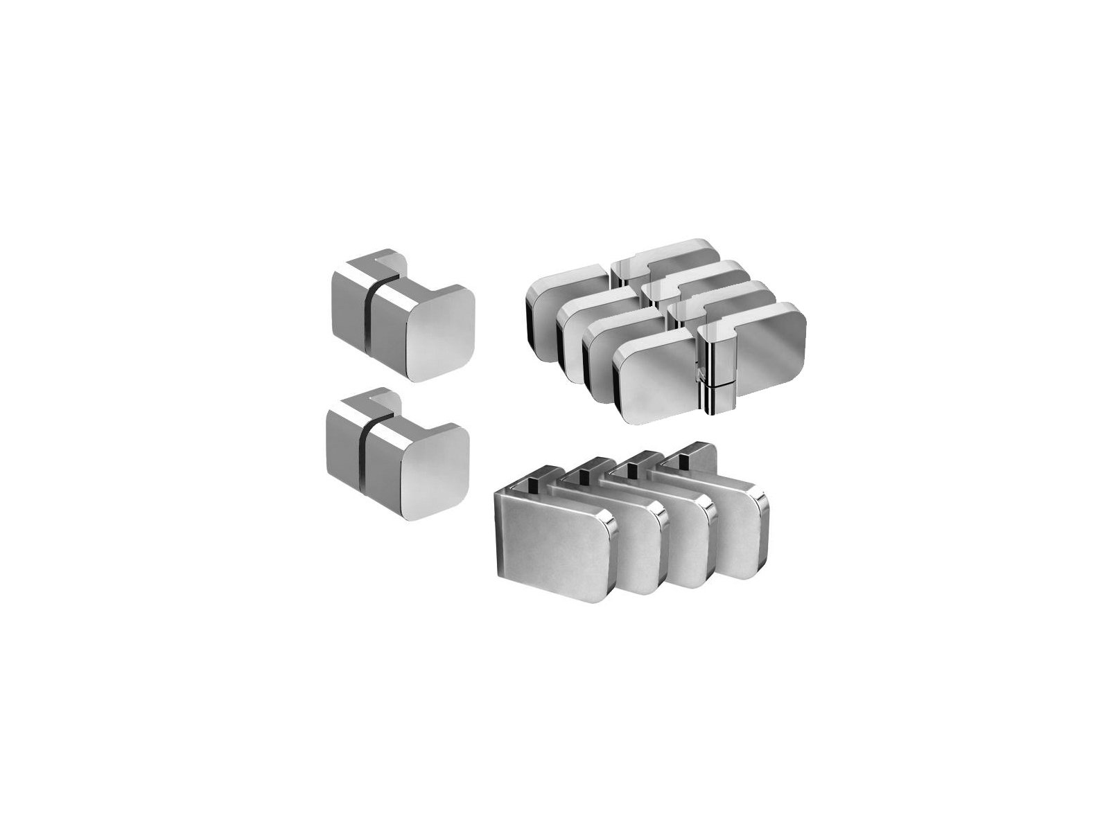 Ravak Brillant Satz Profilelemente D01000A073