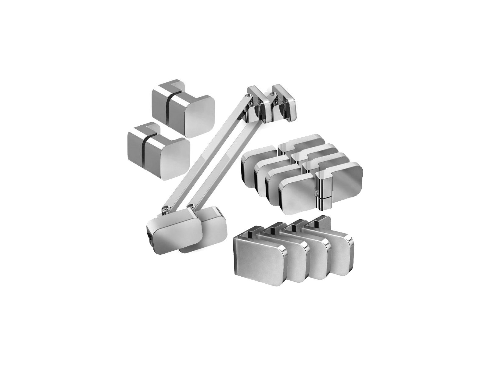 Ravak Brillant Satz Profilelemente D01000A074