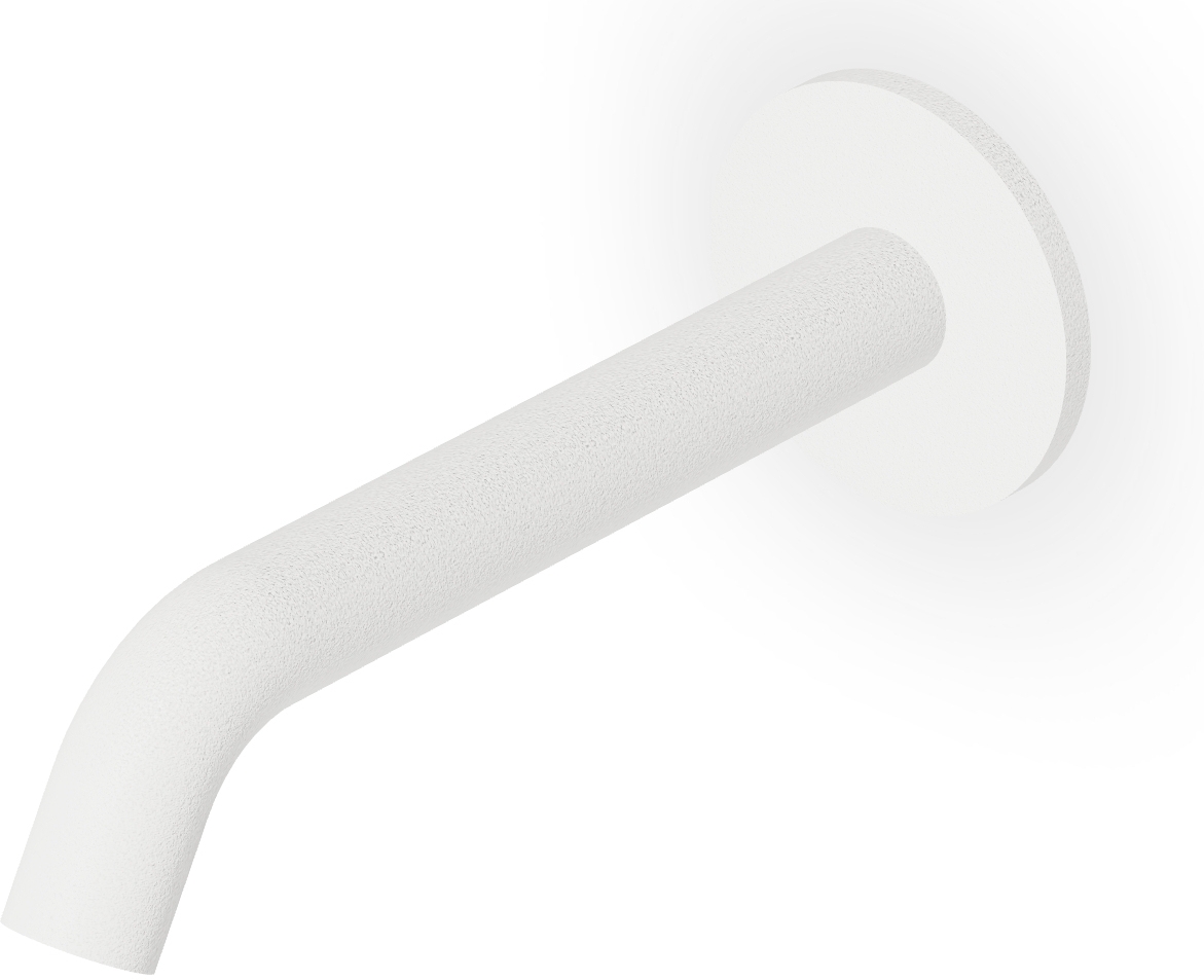 Zucchetti Pan Auslauf für Badewannenarmatur für Badewanne weiß Z92183.W1