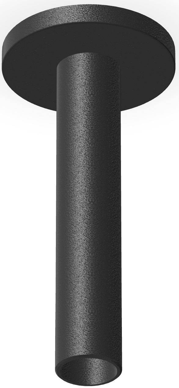 Zucchetti Deckenarm schwarz Z93026.N1