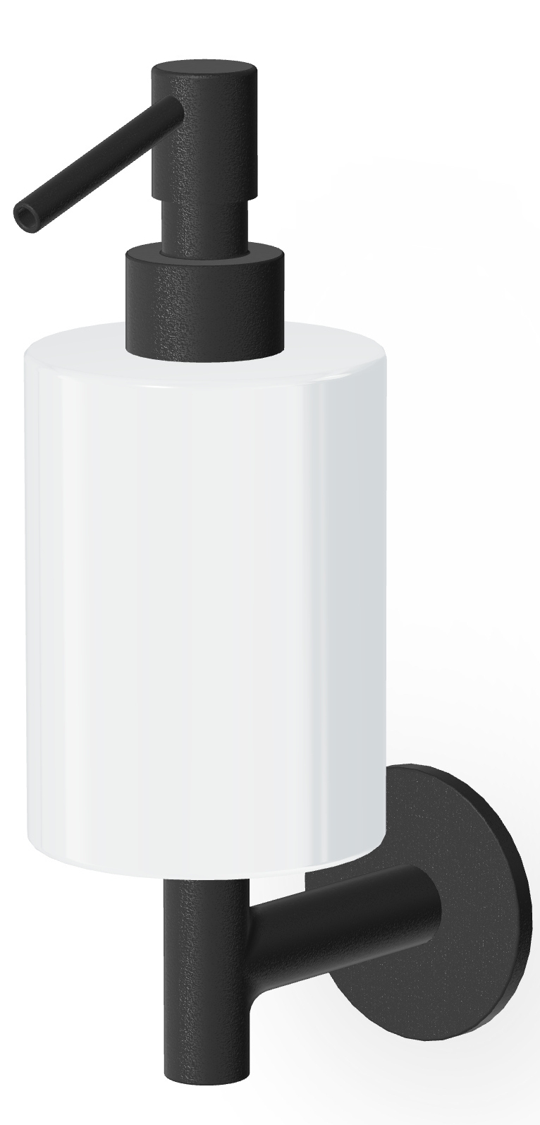 Zucchetti Pan Seifenspender 300 ml keramik-schwarz ZAC615.N1