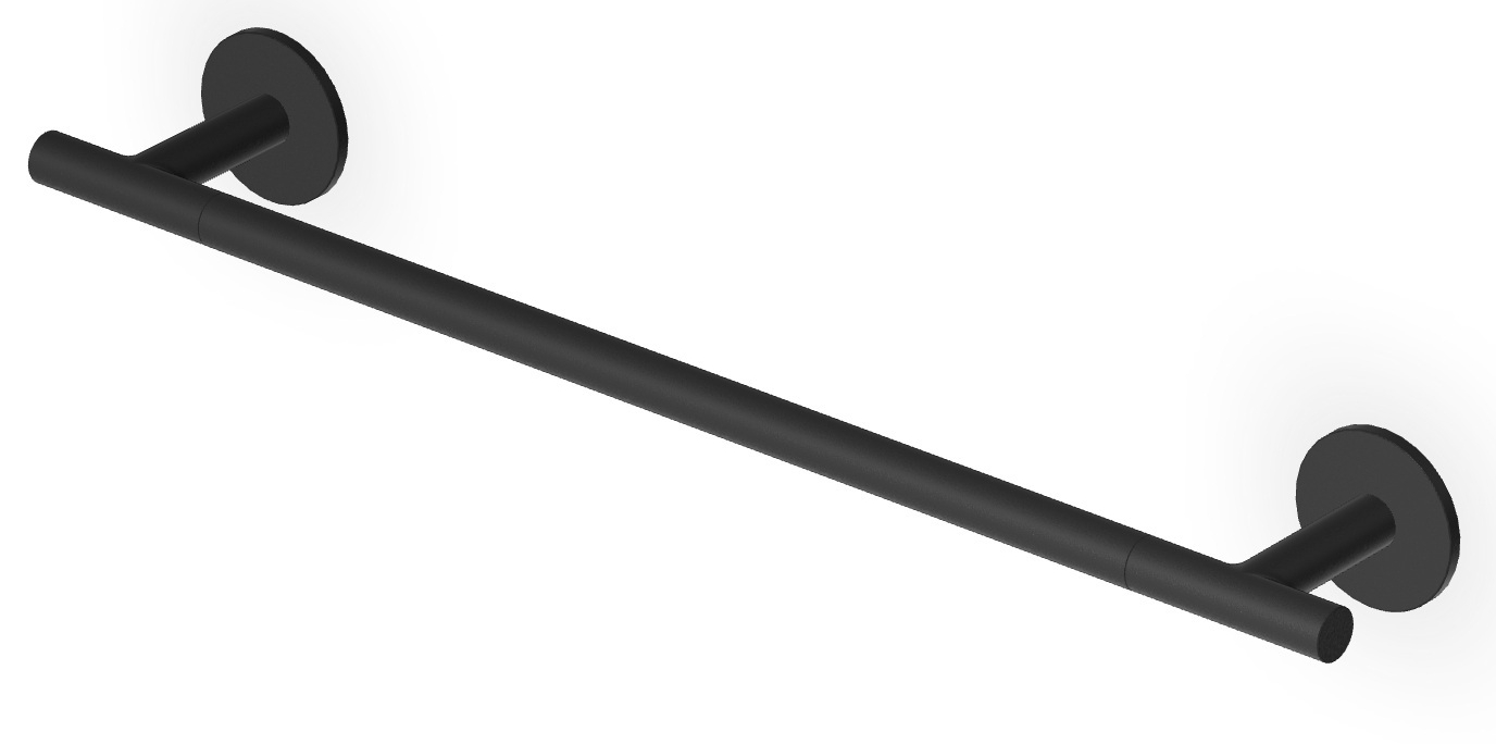 Zucchetti Pan Handtuchhalter schwarz ZAC621.N1