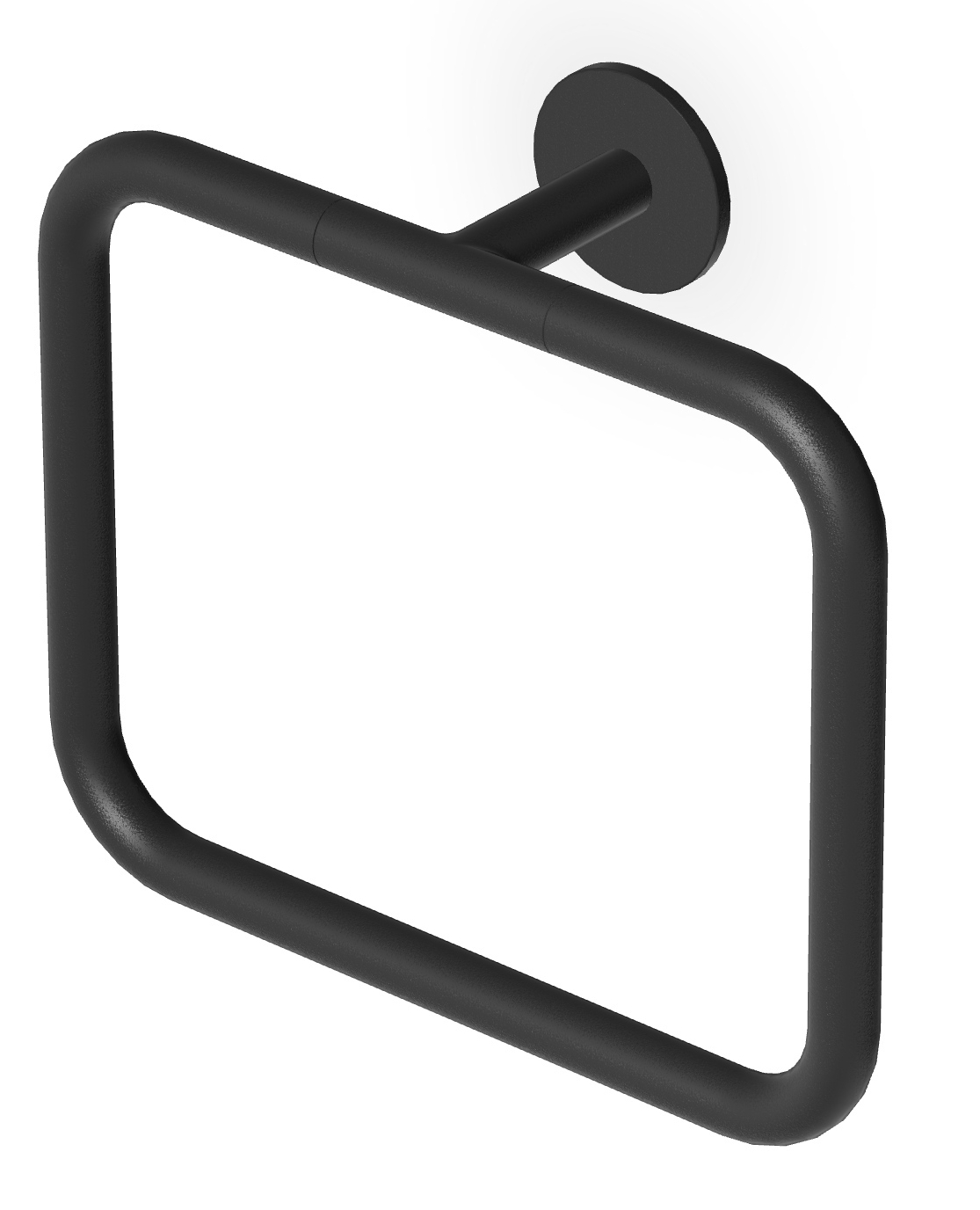 Zucchetti Pan Handtuchhalter schwarz ZAC625.N1