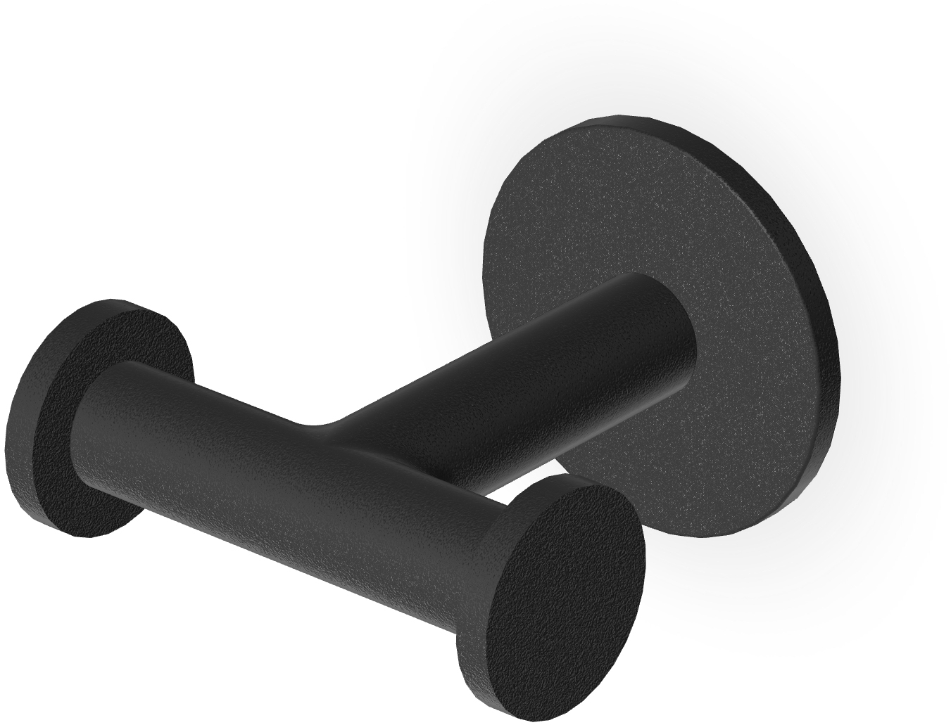 Zucchetti Pan Handtuchhalter schwarz ZAC651.N1