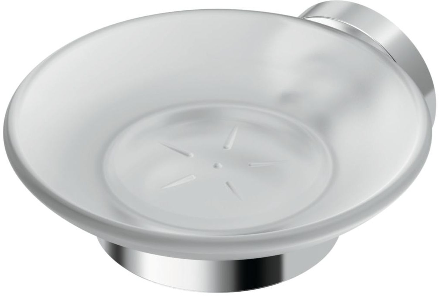 Ideal Standard IOM Seifenschale Wand chrom-weiß A9122AA