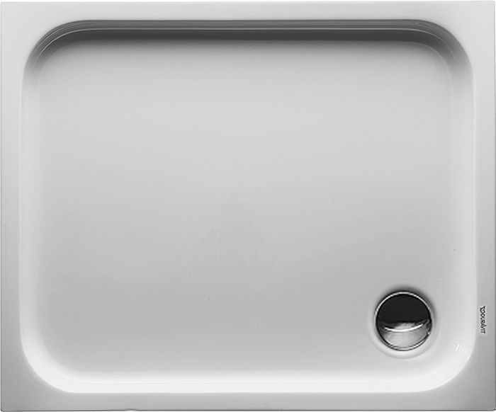 Duravit D-Code Rechteckige Duschwanne 90x75 cm weiß 720104000000000