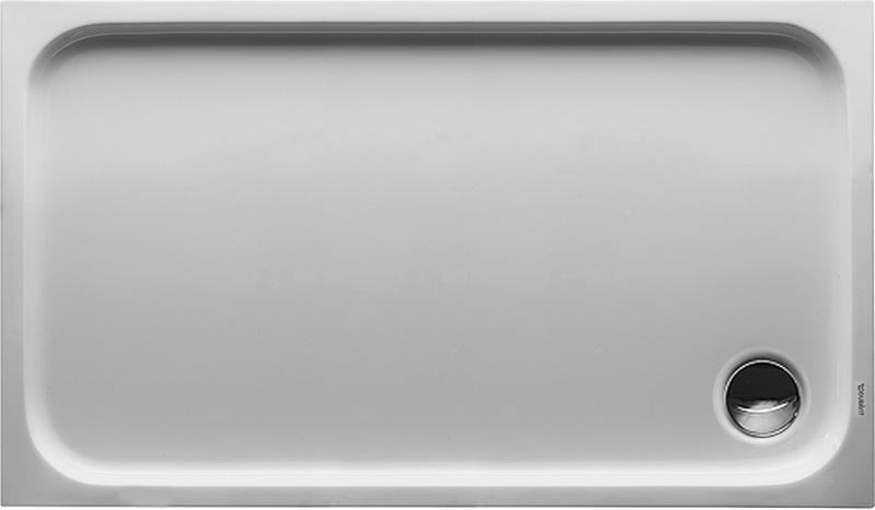 Duravit D-Code Rechteckige Duschwanne 120x70 cm weiß 720094000000001