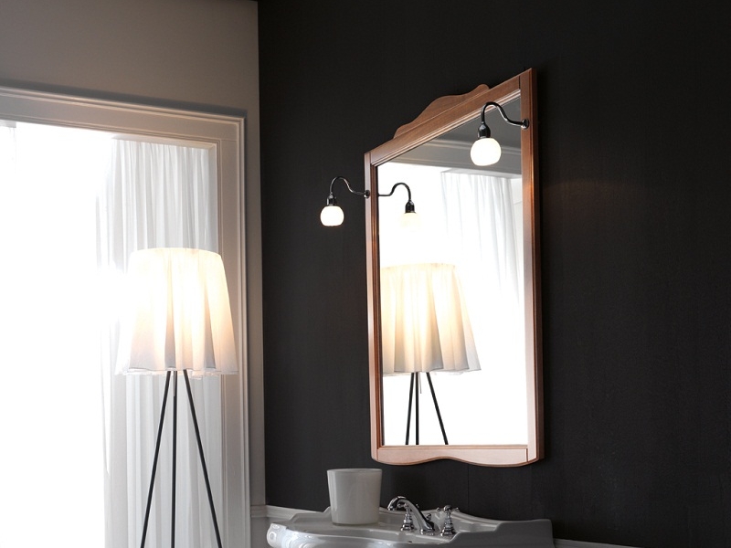 Kerasan Retro Spiegel 92x116 cm rechteckig holz 734540