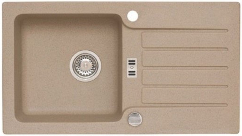 Alveus Galapagos granitspüle 77x43 cm beige 1513055