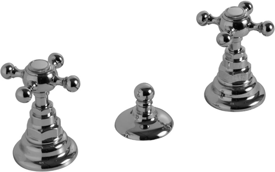 Kerasan Retro Bidet-Wasserhahn stehend chrom 739390